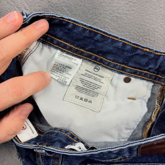 AG Adriano Goldschmied Jeans Men's 31x36 Blue B-Type III "Easy" fit Stretch USA - Picture 4 of 9